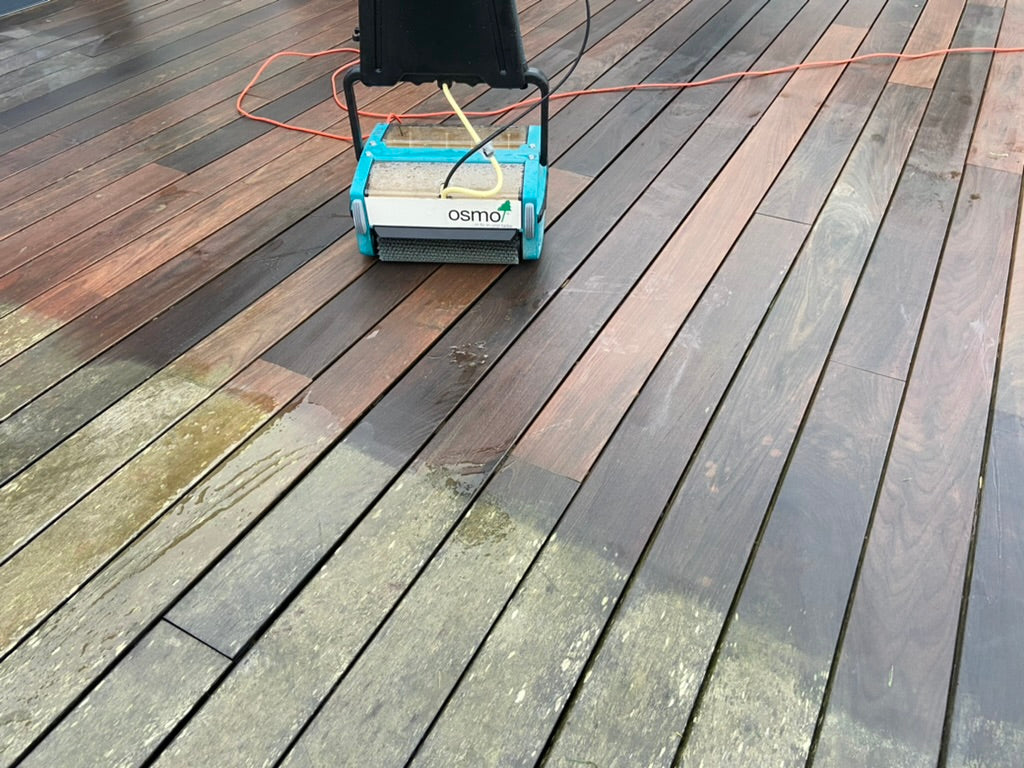 Nettoyage de Terrasse Bois